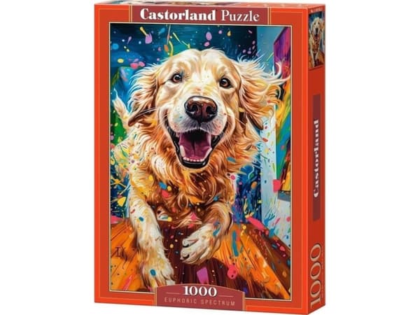 Puslespill 1000 biter Happy dogs Euphoric Spectrum