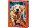 Miniatyrbilde 2 av 2: Puslespill 1000 biter Happy dogs Euphoric Spectrum