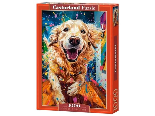 Puslespill 1000 biter Happy dogs Euphoric Spectrum