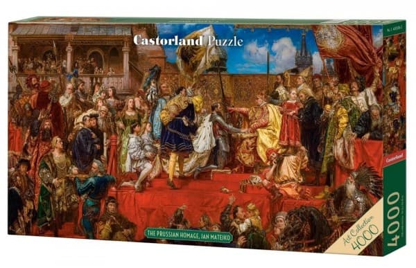 Castorland Puzzle 4000 The Prussian Homage Jan Matejko CASTOR