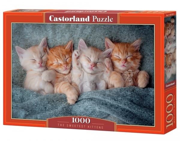 Castorland Puzzle 1000 The Sweetest Kittens CASTOR