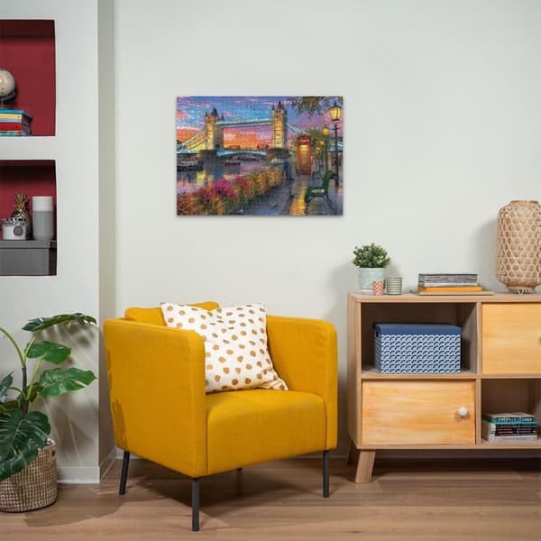 Tower Bridge ved solnedgang Puslespill 1000 brikker, Ravensburger