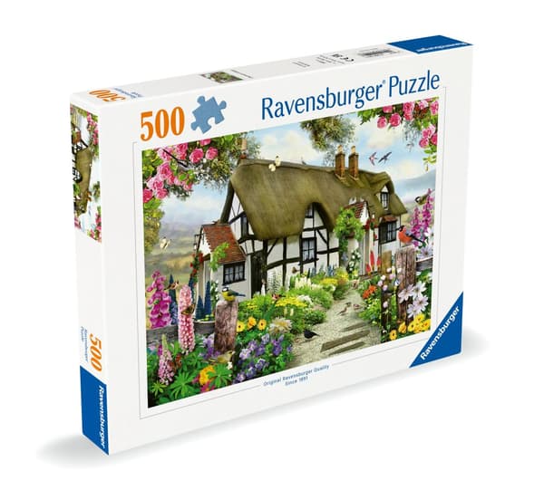 Pussel Thatched Cottage 500 bitar, Ravensburger