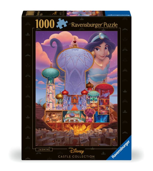 Pussel Disney Castles Jasmine 1000 bitar, Ravensburger