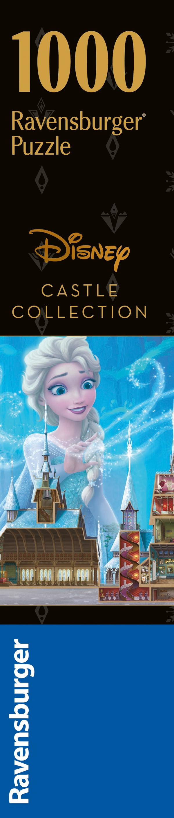Disney slott Elsa 1000 Puslespill brikker, Ravensburger
