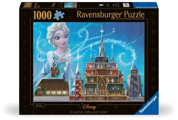 Disney slott Elsa 1000 Puslespill brikker, Ravensburger