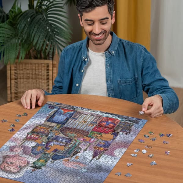 Disney Castles Belle pussel 1000 bitar, Ravensburger