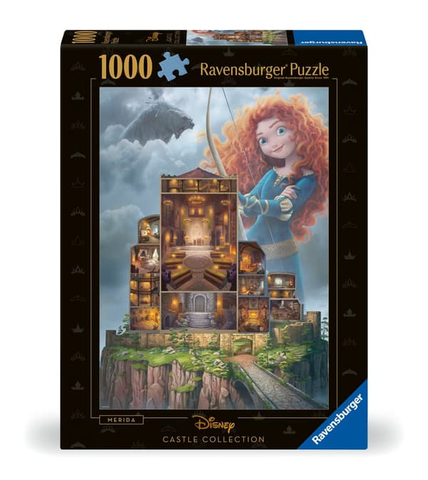 Disney Castles Merida Pussel 1000 bitar, Ravensburger