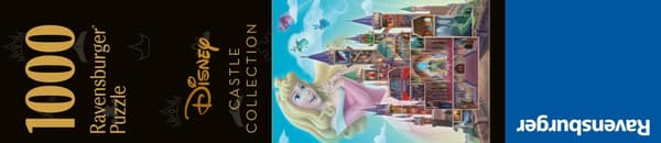 Disney Castles Aurora Pussel 1000 bitar, Ravensburger