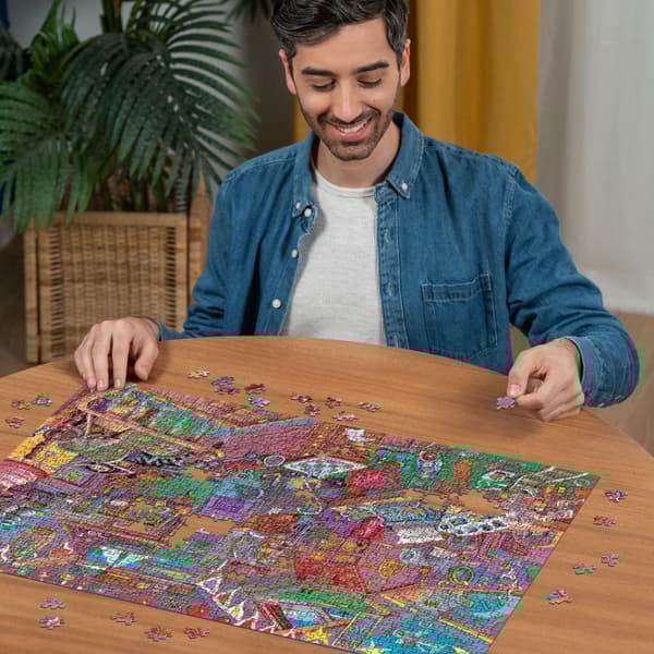 Besteforeldrenes gjemmested Puslespill 1000 brikker, Ravensburger
