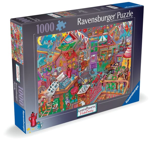 Besteforeldrenes gjemmested Puslespill 1000 brikker, Ravensburger