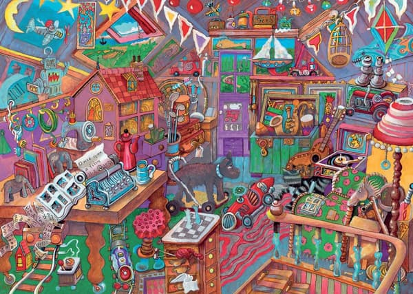 Besteforeldrenes gjemmested Puslespill 1000 brikker, Ravensburger