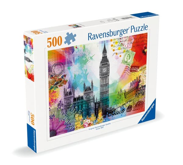 Pussel London Postcard 500 bitar, Ravensburger