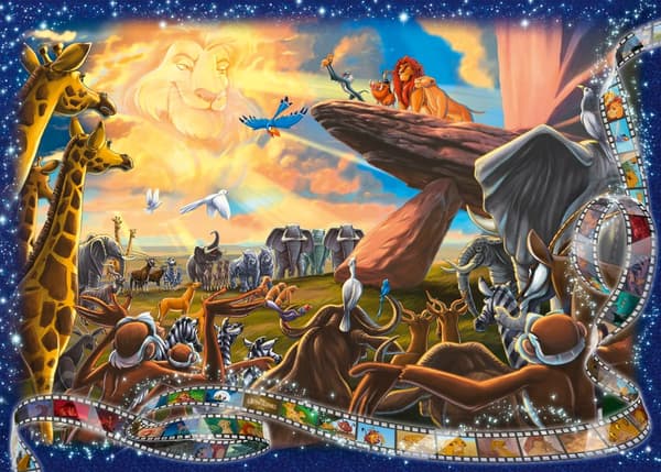 Pussel The Lion King pussel 1000 bitar, Ravensburger