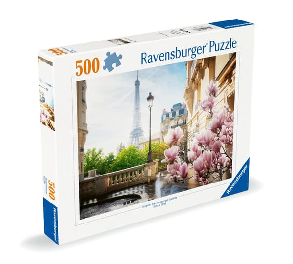 Vår i Paris Puslespill 500 brikker, Ravensburger
