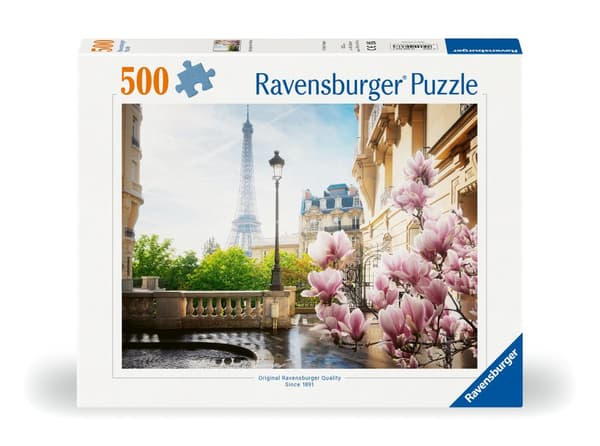 Vår i Paris Puslespill 500 brikker, Ravensburger