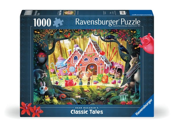 Hansel and Gretel Beware! Pussel 1000 bitar, Ravensburger