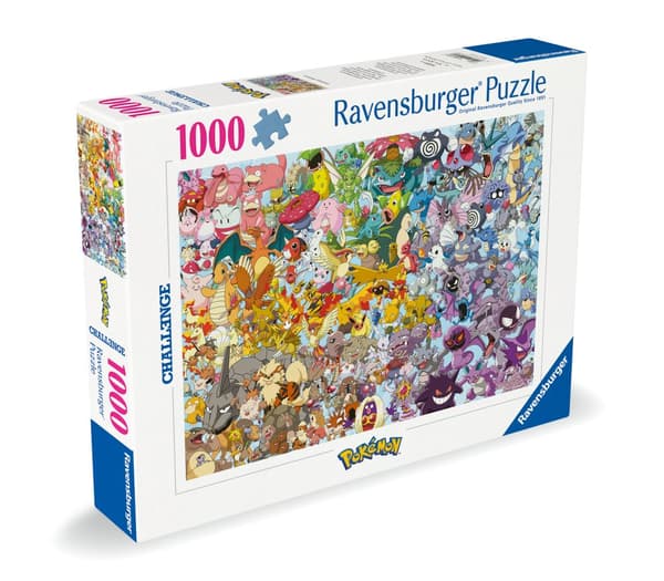 Puslespill Challenge Pokémon 1000 brikker, Ravensburger