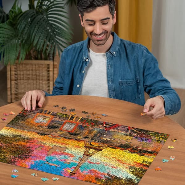 Pussel The Banks Of The Seine 1000 bitar, Ravensburger