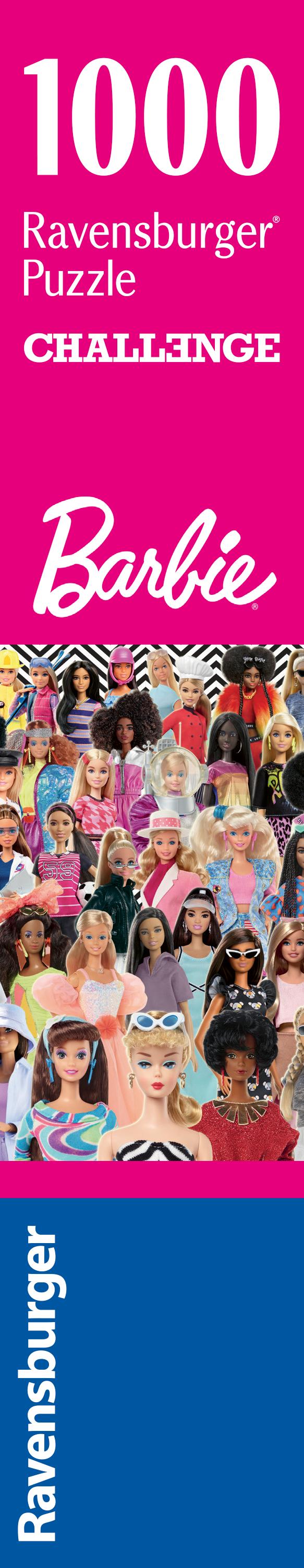 Pussel Pussel Pussel Barbie Challenge 1000 bitar, Ravensburger