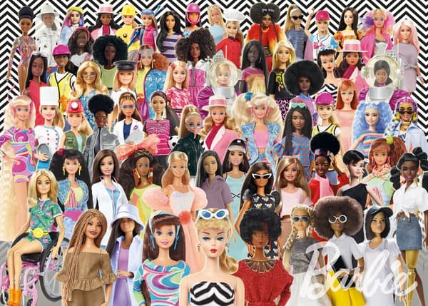Pussel Pussel Pussel Barbie Challenge 1000 bitar, Ravensburger