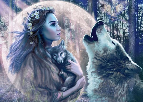 The Magic Of The Moonlight Pussel 1000 bitar, Ravensburger