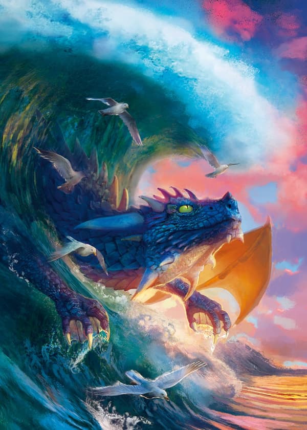 Pussel Dragon Race 1000 bitar, Ravensburger