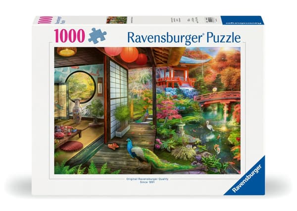 Japansk tehus Puslespill 1000 brikker, Ravensburger