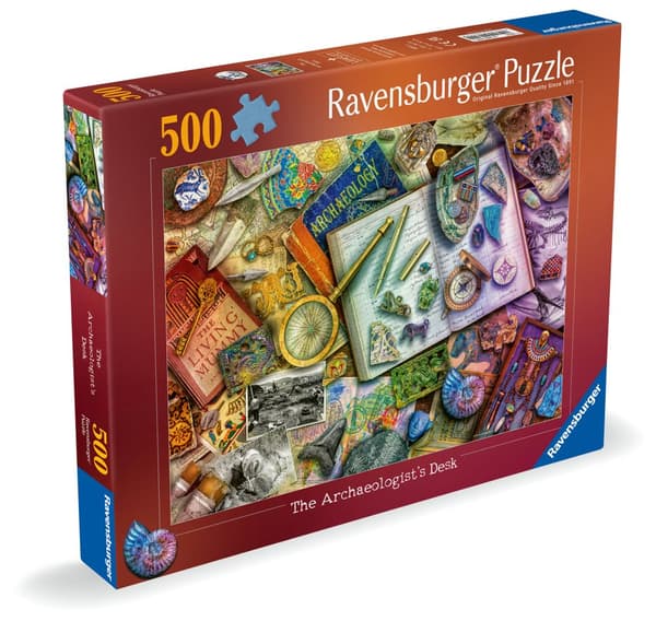 Puslespill Archaeology 500 brikker, Ravensburger