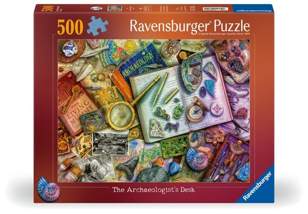 Puslespill Archaeology 500 brikker, Ravensburger