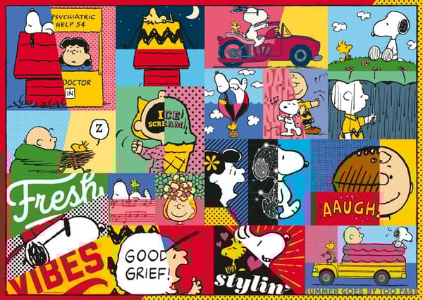 Peanuts moments Pussel 1000 bitar, Ravensburger