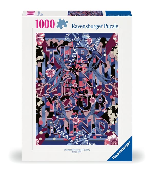 Slå på tankene dine Puslespill 1000 brikker, Ravensburger