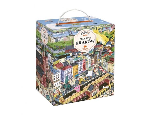NICI Puzzlove CzuCzu Krakovan kaupunki 1000 elementtiä