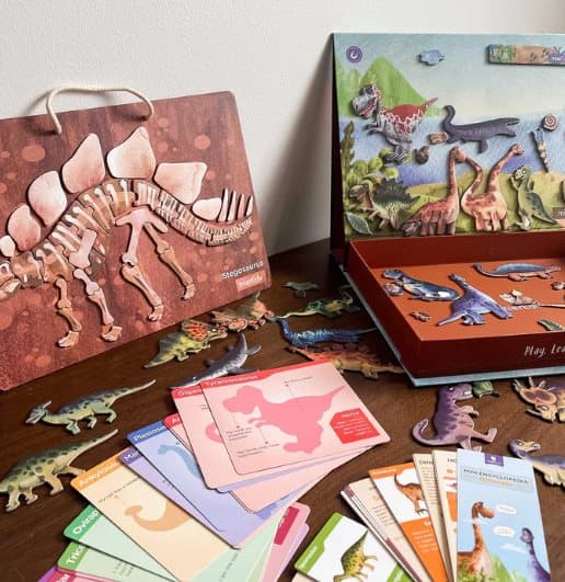 Kreativt magnetiskt lekset från mierEdu - Dinosaur (DA)