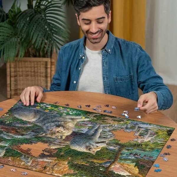 Pussel Ravensburger Wolves in Spring