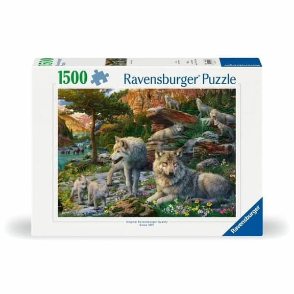Pussel Ravensburger Wolves in Spring