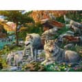 Pikkukuva 2 / 5: Palapeli Ravensburger Wolves in Spring