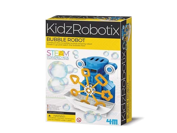 4M Kidzrobotix Bubble Robot, Robot, Ingeniørvitenskap, 8 år, Blå, Gult
