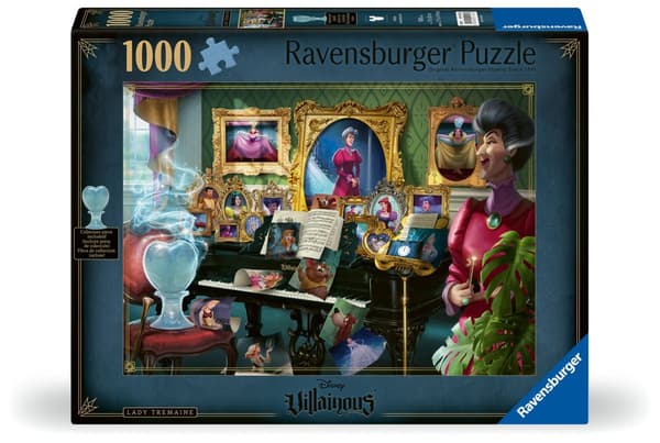 Pussel Villainous Lady Tremaine 1000 bitar, Ravensburger