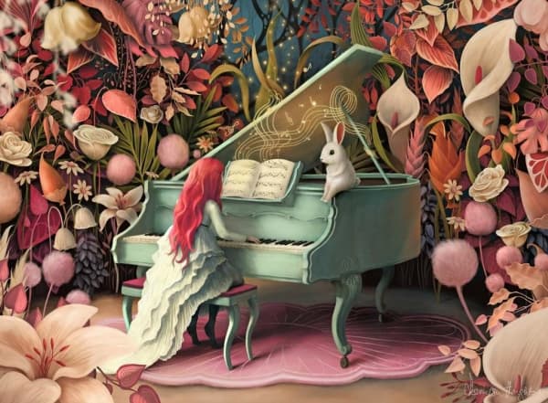 Ravensburger Rabbit Recital, 500 stk, Fe, 12 År