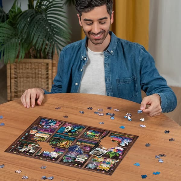 Puslespill Cubby Cats and Succulents 500 brikker, Ravensburger