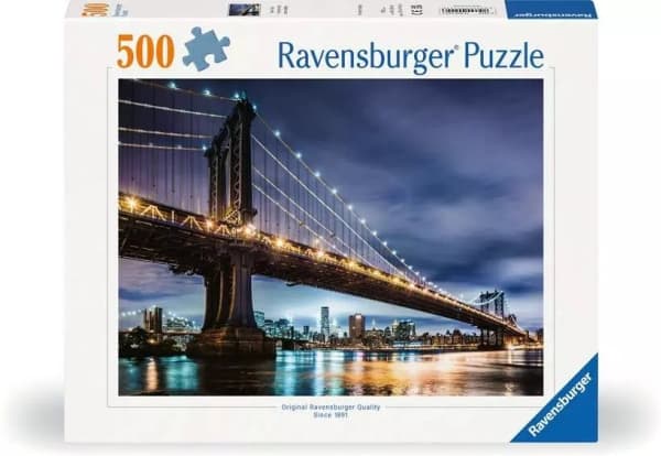Ravensburger 12000224, 500 stykker, By