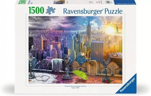 Ravensburger 12000698, 1500 stk, By, 14 År