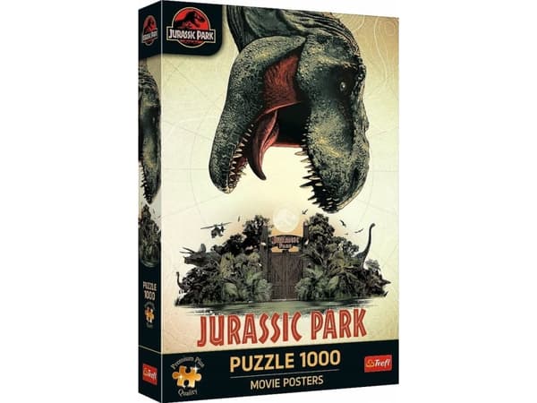Trefl Puzzle 1000 biter Premium Plus Quality Jurassic Park