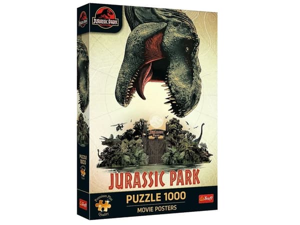 Trefl Puzzle 1000 biter Premium Plus Quality Jurassic Park