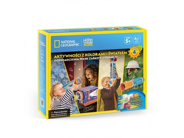 Cubic Fun CUBIC FUN NATIONAL GEOGRAPHIC STEM-AKTIVITETER MED FÄRGER OCH LJUS