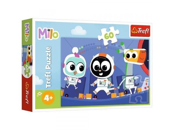 Trefl Puzzle 60 element Dags att träffa katten Milo