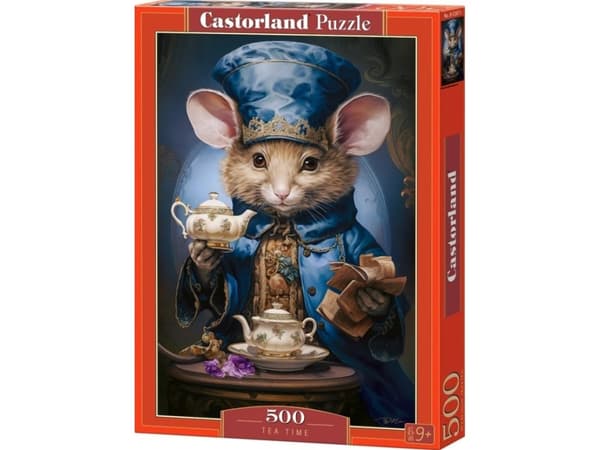 Puslespill 500 biter Tea time, Mus