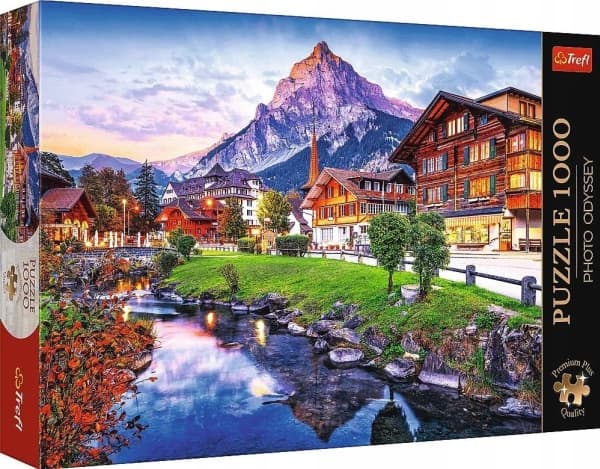 Trefl Puzzle 1000 stykker Premium Plus Quality Alpeby, Sveits