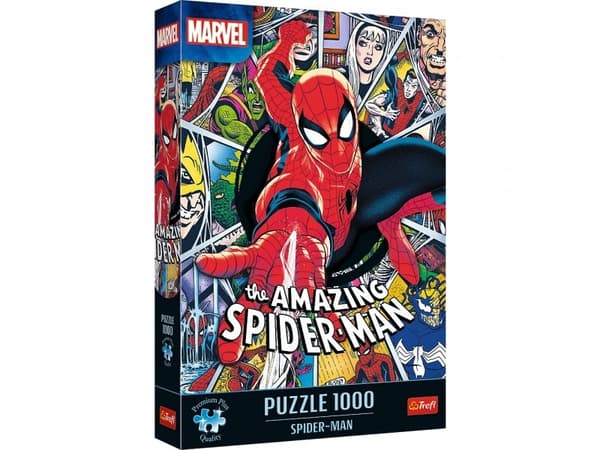 Trefl Puzzle 1000 elementtiä Premium Plus Hämähäkkimies Plus Hämähäkkimies